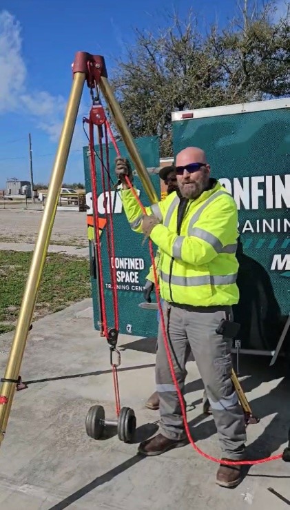 Rob Seaborn at Four Corners site
